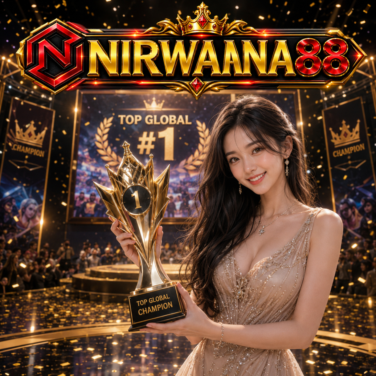 Tampilan utama Nirwana88